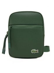 Lacoste Saszetka NH3307LV Zielony. Zielone torby na ramię męskie Lacoste, ze skóry. Za 279.99 zł.