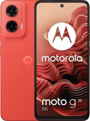 Smartfon Motorola Moto G35 5G 8/256GB Czerwony (PB3K0024ES). Czerwone smartfony Motorola. Za 605.77 zł.
