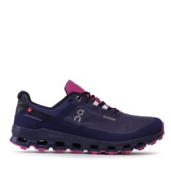 Buty do biegania On. Fioletowe obuwie sportowe damskie On, bez wzorów, bez zapięcia, do biegania. Za 649.99 zł.