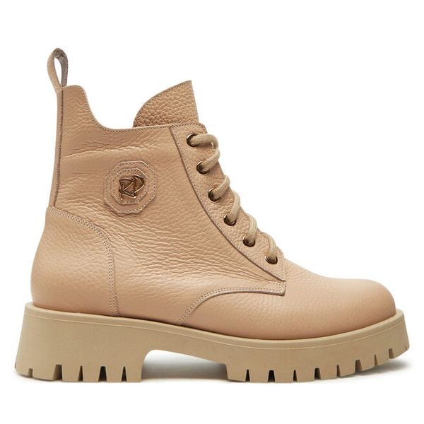 Trapery R.Polański. Brązowe trapery damskie R.Polański, bez zapięcia. Za 389.99 zł.