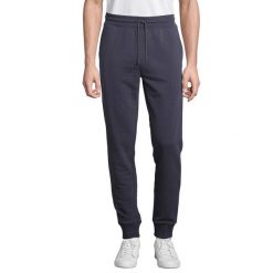Męskie Spodnie Do Biegania Jet. Niebieskie spodnie materiałowe męskie SOL'S, bez wzorów, z dresówki. Za 149.99 zł.
