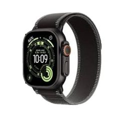 Zegarek smart Apple Ultra 3 z tytanu Czarny. Czarne zegarki męskie Apple, bez wzorów. Za 4,832.65 zł.