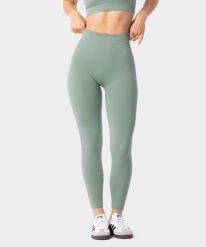 Legginsy bezszwowe damskie Simply Seamless Carpatree. Brązowe legginsy damskie Carpatree, bez wzorów, z materiału. Za 119.99 zł.