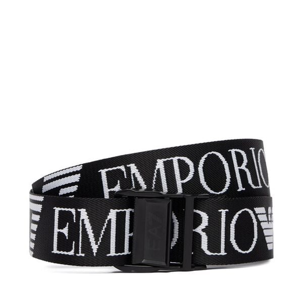 Pasek EA7 Emporio Armani. Czarne paski męskie EA7 Emporio Armani. Za 259.99 zł.