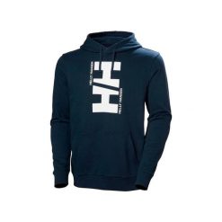 Sweter męski Helly Hansen Core Graphic. Niebieskie swetry męskie Helly Hansen, m, bez wzorów, eleganckie, bez kołnierzyka, bez ramiączek. Za 379.00 zł.