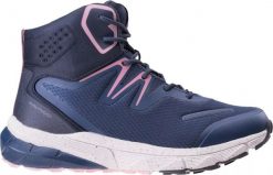 Buty trekkingowe damskie Elbrus Damskie buty Elbrus ESTON MID WP WO'S M000144094 midnight navy/ash rose rozmiar 38. Czerwone obuwie trekkingowe damskie ELBRUS, bez zapięcia. Za 216.46 zł.