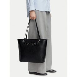 Torebka MEXX. Czarne shopperki damskie Mexx, bez wzorów, bez dodatków. Za 229.99 zł.