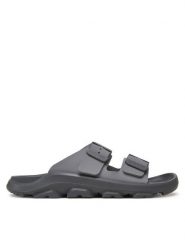 Birkenstock Klapki Mogami Terra Stealth 2-Strap Whale 1029595 Szary. Szare klapki damskie Birkenstock, bez wzorów, ze skóry, bez obcasa, bez zapięcia. Za 279.99 zł.