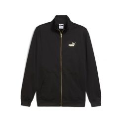 Męska kurtka dresowa Maximal Metallic PUMA Black. Czarne kurtki męskie Puma, m, bez wzorów, z dresówki, sportowe, bez kaptura. Za 279.00 zł.
