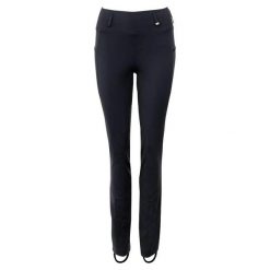 Legginsy jeździeckie z pełnym silikonem dla kobiet BR Equitation Maeva. Niebieskie legginsy damskie BR, bez wzorów, z elastanu. Za 425.50 zł.