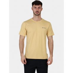 Koszulka sportowa męska Columbia Tech Trail II. Czarne koszulki sportowe męskie Columbia, m, bez wzorów, bez ramiączek, trekkingowe. W wyprzedaży za 116.10 zł.