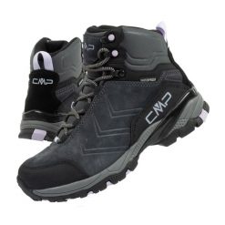 Buty damskie trekkingowe CMP Melnick. Czarne obuwie trekkingowe damskie CMP, bez zapięcia. W wyprzedaży za 399.99 zł.