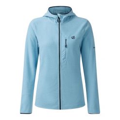 Kurtka Damska Switch Up Pro Fleece. Niebieskie kurtki sportowe damskie Dare 2B, s, bez wzorów, z materiału, bez ramiączek, z kapturem, trekkingowe. Za 212.99 zł.