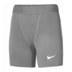 Spodenki Damskie Strike NP DriFIT. Szare szorty damskie Nike, bez wzorów. Za 159.99 zł.
