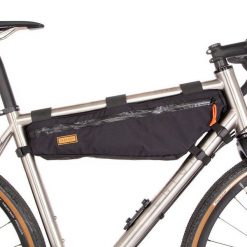 Torba rowerowa Frame Bag Rozmiar L RESTRAP. Czarne torby na ramię męskie RESTRAP, z gumy. Za 565.50 zł.