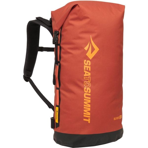 Plecak SEA TO SUMMIT Big River Dry Backpack. Czerwone plecaki damskie SEA TO SUMMIT, bez wzorów, z materiału, sportowe. Za 776.30 zł.