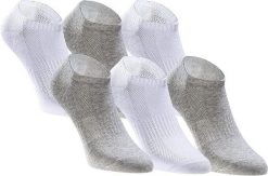 Skarpetki Tastic 6-pak Giftbox Biało-szary Mix 35-38. Białe skarpetki damskie Trespass, bez wzorów, z bawełny. Za 121.99 zł.