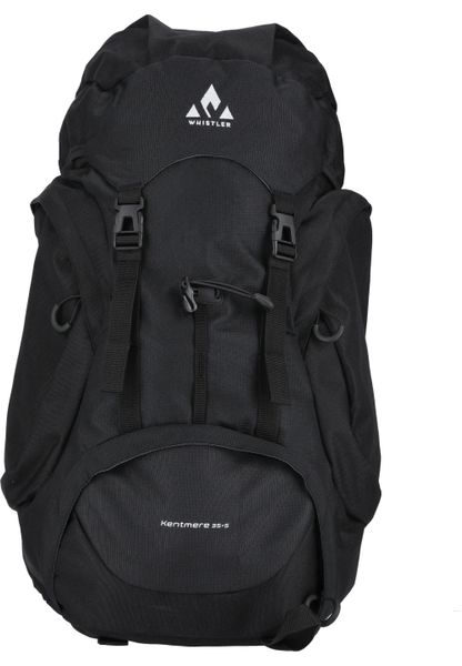 Plecak Whistler Kentmere. Czarne plecaki męskie Whistler, bez wzorów, z materiału. Za 323.80 zł.