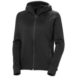 Bluza damska z kapturem Helly Hansen Odin Thermal Pro. Czarne bluzy damskie Helly Hansen, na zimę, bez wzorów, sportowe, bez ramiączek, z kapturem. Za 589.00 zł.