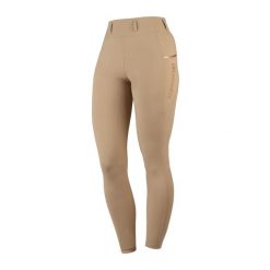 Damskie legginsy jeździeckie HORKA Mindy. Brązowe legginsy damskie Horka, bez wzorów. Za 408.50 zł.