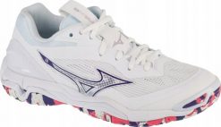Mizuno Wave Stealth 6 X1GB243020 białe 37. Białe obuwie sportowe damskie Mizuno, bez wzorów, bez zapięcia, mizuno wave. Za 497.99 zł.