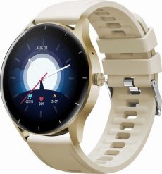 Smartwatch Gravity GT2-4 Beżowy (GT2-4). Brązowe zegarki smartwatch Gravity, bez wzorów. Za 127.53 zł.