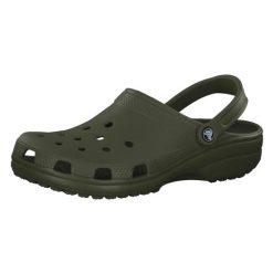 Tenisówki Crocs Model Classic U Kolor Zielony. Zielone trampki i tenisówki damskie Crocs, bez wzorów, z gumy, bez zapięcia. Za 259.99 zł.