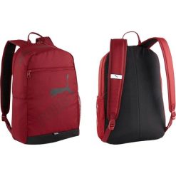 Plecak sportowy Puma Phase II. Czerwone plecaki męskie Puma, bez wzorów, sportowe. Za 97.00 zł.