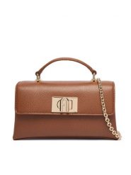 Furla Torebka 1927 Mini WE00423 ARE000 CN 03B00 Brązowy ciemny. Brązowe torebki do ręki damskie Furla, bez wzorów, ze skóry, bez dodatków. Za 1,104.00 zł.