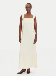 Vero Moda Sukienka koktajlowa Eloisa 10340914 Żółty Slim Fit. Żółte sukienki damskie Vero Moda, s, bez wzorów, z syntetyku, wizytowe, bez kołnierzyka, bez ramiączek. Za 189.99 zł.