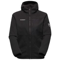 Kurtka Mammut Tamaro Ml Hooded Jacket Women Damskie. Czarne kurtki sportowe damskie Mammut, m, z aplikacjami, z materiału, bez ramiączek, bez kaptura, trekkingowe. Za 653.99 zł.