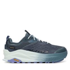 Buty do biegania Altra. Niebieskie obuwie sportowe damskie Altra, bez wzorów, bez zapięcia, do biegania. Za 959.99 zł.