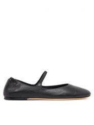 AGL Baleriny Iris D834075PCSOFTY0000 Czarny. Czarne balerinki damskie AGL, bez wzorów, ze skóry, bez obcasa, bez zapięcia. Za 949.99 zł.