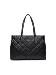 Valentino Torebka Ocarina VBS3KK10R Czarny. Czarne shopperki damskie Valentino, bez wzorów, ze skóry, bez dodatków. Za 449.99 zł.