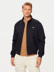 Lacoste Kurtka bomber BH7186 Granatowy Regular Fit. Niebieskie kurtki męskie Lacoste, m, bez wzorów, z bawełny, bez kaptura. Za 1,099.00 zł.
