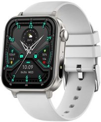 Smartwatch Colmi P80 Szary (P80 Silver). Szare zegarki smartwatch Colmi, bez wzorów. Za 108.81 zł.