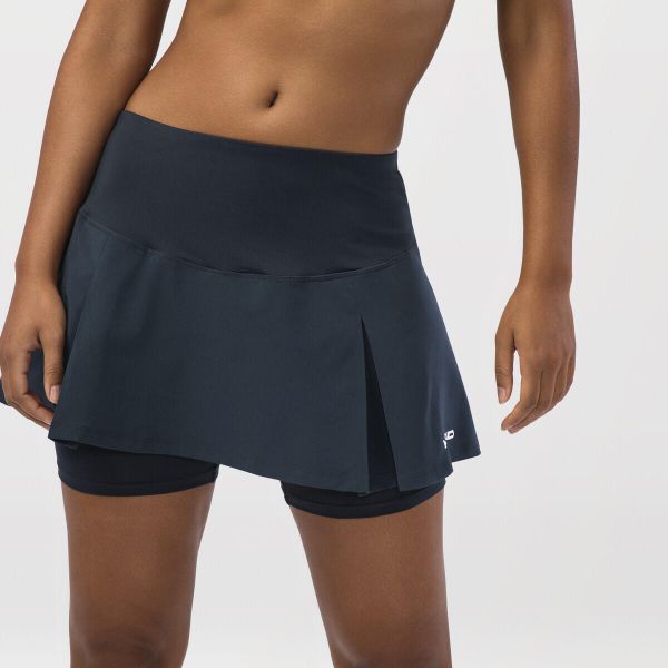 Spódniczka ze spodenkami damska DYNAMIC Skort. Niebieskie spódnice damskie Head, l, bez wzorów, z tkaniny, sportowe, sportowe. W wyprzedaży za 182.00 zł.