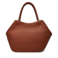 Torebka Aigner. Brązowe shopperki damskie Aigner, bez wzorów, bez dodatków. Za 3,529.00 zł.