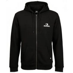 Odzież Bluza sportowa unisex SkatePro Zip Bluza z kapturem - S - Czarny. Biała bluzy damskie SKATEPRO, na zimę, s, bez wzorów, z bawełny, sportowe, bez ramiączek, z kapturem. Za 174.99 zł.