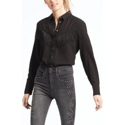 Levi's Selita Western Koszula Czarny. Czarne koszule damskie Levi's®, s, bez wzorów, z materiału, bez kołnierzyka, bez ramiączek. Za 343.95 zł.