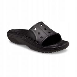 Klapki Dla Dorosłych Crocs Baya II Slide. Białe klapki męskie Crocs, bez wzorów, z materiału, bez zapięcia. Za 99.99 zł.