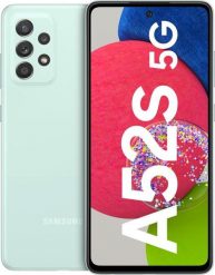 Smartfon Samsung Galaxy A52s 5G 6/128GB Zielony (SM-A528BLGDEUE). Zielone smartfony SAMSUNG. Za 1,784.00 zł.