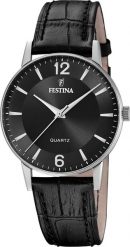 Zegarek męski Festina F20690-4 czarny. Czarne zegarki męskie Festina, bez wzorów. Za 473.54 zł.
