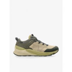 Buty turystyczne męskie AKU Omnia V-Light GTX. Brązowe buty zimowe męskie Aku, bez wzorów, bez obcasa, bez zapięcia. Za 623.99 zł.