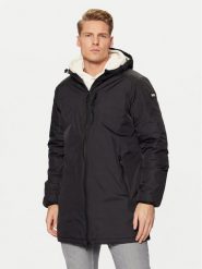 Schott NYC Parka BLADEN2 Czarny Regular Fit. Czarne parki męskie Schott NYC, m, bez wzorów, z syntetyku, bez kołnierzyka, bez kaptura. Za 659.99 zł.
