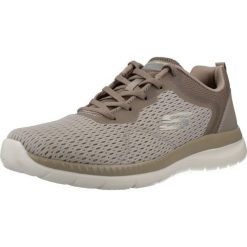 Buty SKECHERS BOUNTIFUL-QUICK PATH Jasnobrązowy. Brązowe obuwie trekkingowe damskie Skechers, z tkaniny, bez zapięcia. Za 259.99 zł.