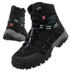 Buty trekkingowe damskie Garmont Momentum WP Primaloft. Czarne obuwie trekkingowe damskie Garmont, z materiału, bez zapięcia. Za 329.00 zł.