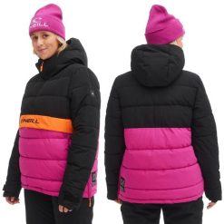 Kurtka kangurka zimowa na narty i snowboard damska O'neill 10K. Brązowe kurtki sportowe damskie O'Neill, na zimę, bez wzorów, z poliesteru, bez ramiączek, bez kaptura, narciarskie. Za 299.00 zł.