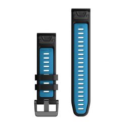 Silikonowy pasek do zegarka Garmin QuickFit. Czarne zegarki damskie Garmin. Za 275.50 zł.