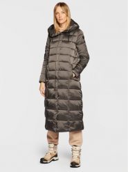 CMP Płaszcz zimowy 32K3136 Szary Regular Fit. Szare płaszcze damskie CMP, na zimę, bez wzorów, z syntetyku, bez kołnierzyka, bez kaptura. Za 539.99 zł.